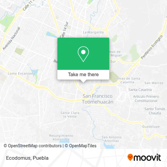 Ecodomus map