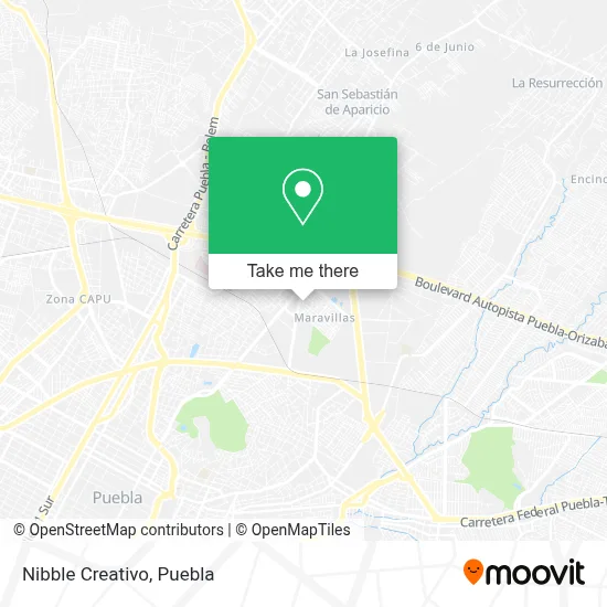 Nibble Creativo map