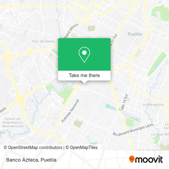 Banco Azteca map