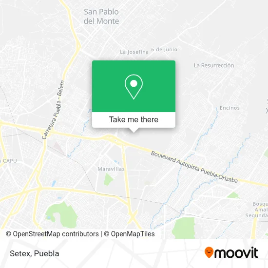 Setex map