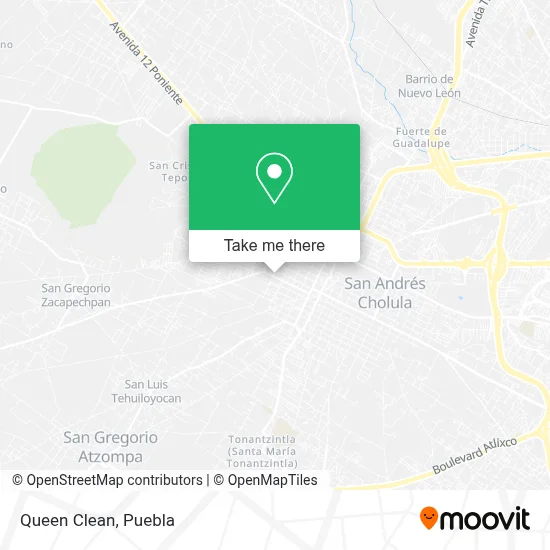 Queen Clean map