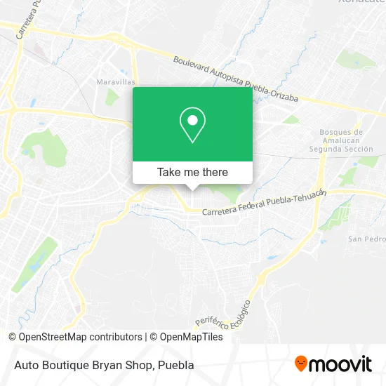 Auto Boutique Bryan Shop map