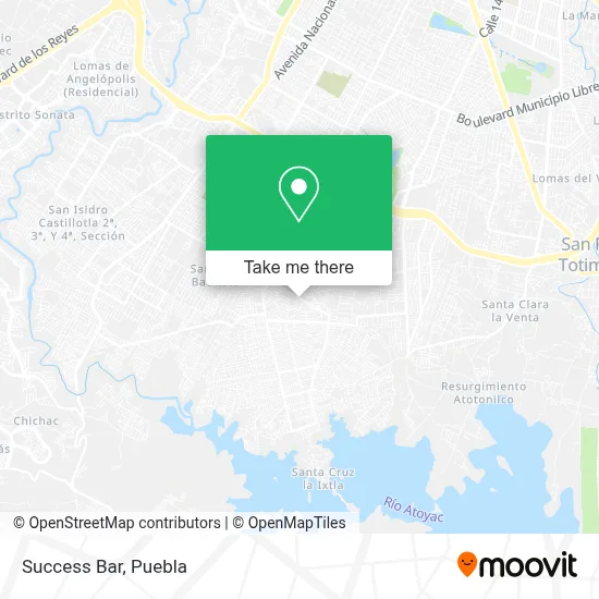 Success Bar map