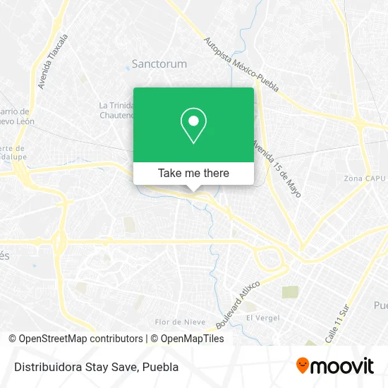 Distribuidora Stay Save map