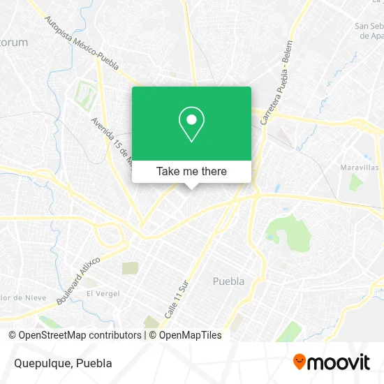 Quepulque map