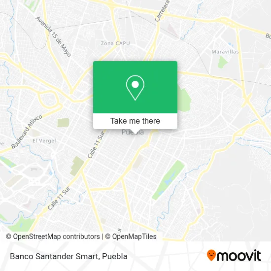 Banco Santander Smart map