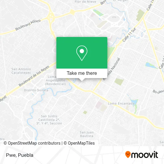 Pwe map