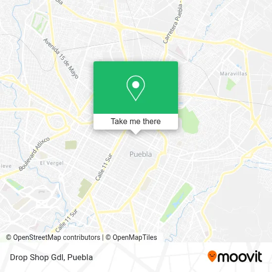 Drop Shop Gdl map