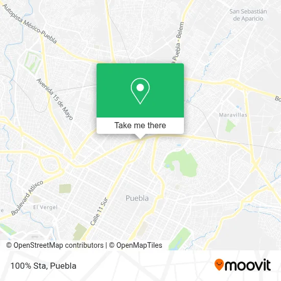 100% Sta map