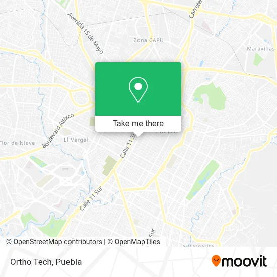 Ortho Tech map