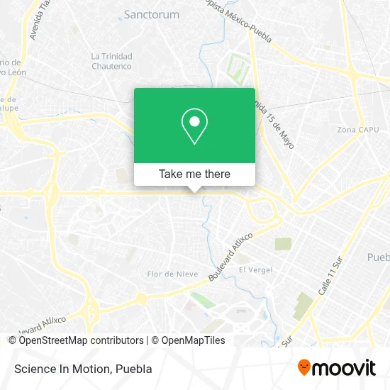 Science In Motion map