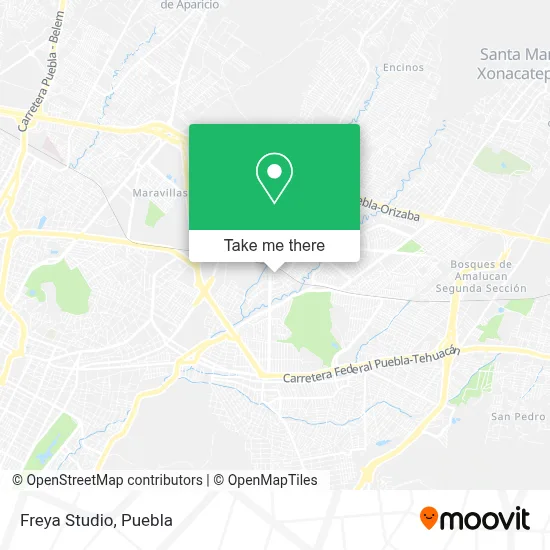 Freya Studio map