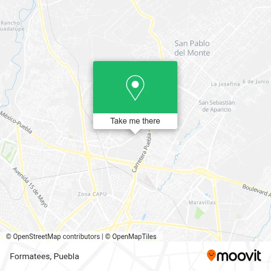 Formatees map