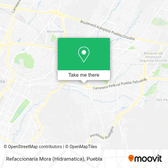 Refaccionaria Mora (Hidramatica) map