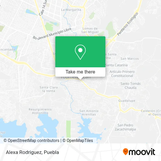 Alexa Rodriguez map