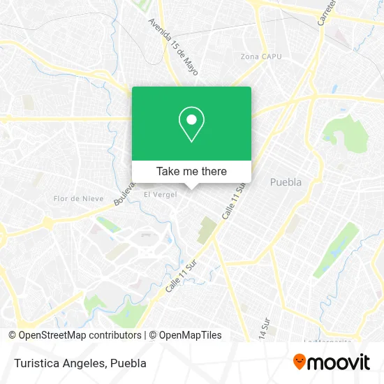 Turistica Angeles map
