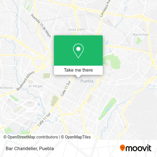 Bar Chandelier map