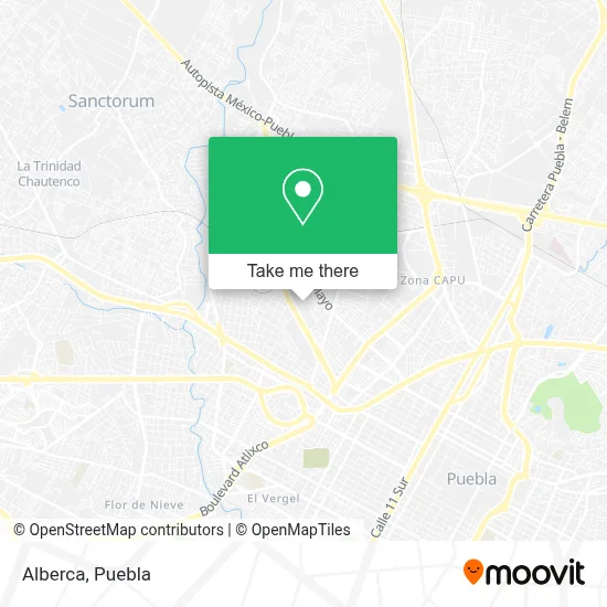Alberca map