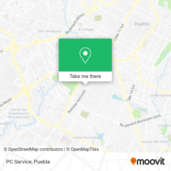 Pc Service map