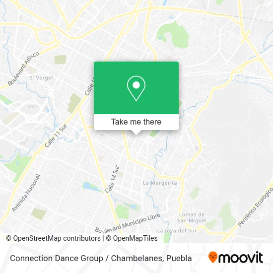Connection Dance Group / Chambelanes map