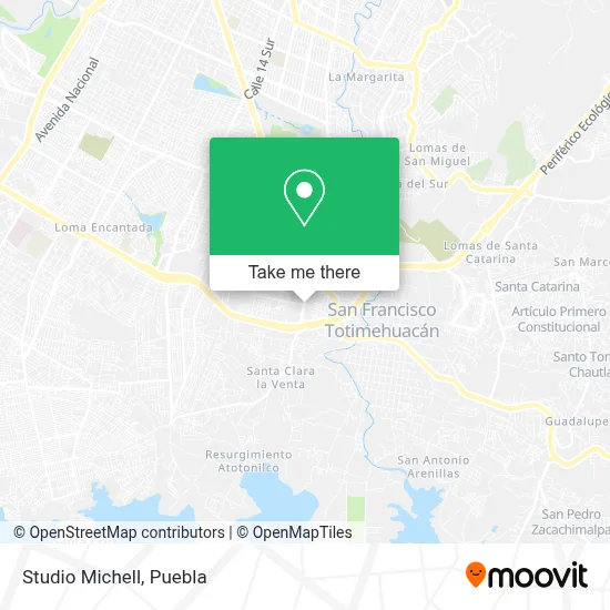 Studio Michell map