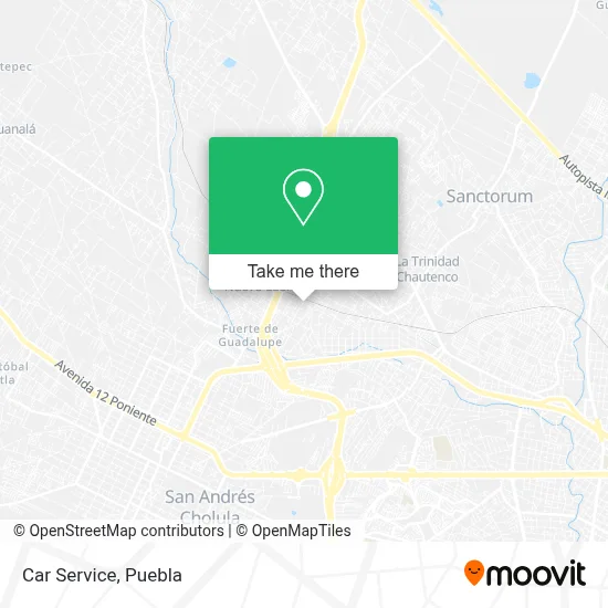 Car Service map