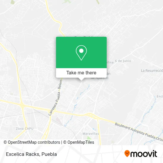 Excelica Racks map