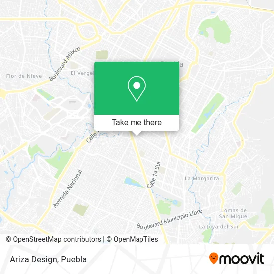 Ariza Design map