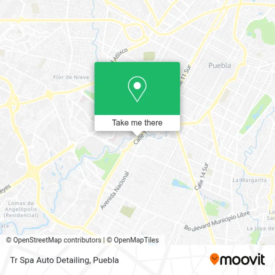 Tr Spa Auto Detailing map