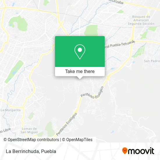 La Berrinchuda map