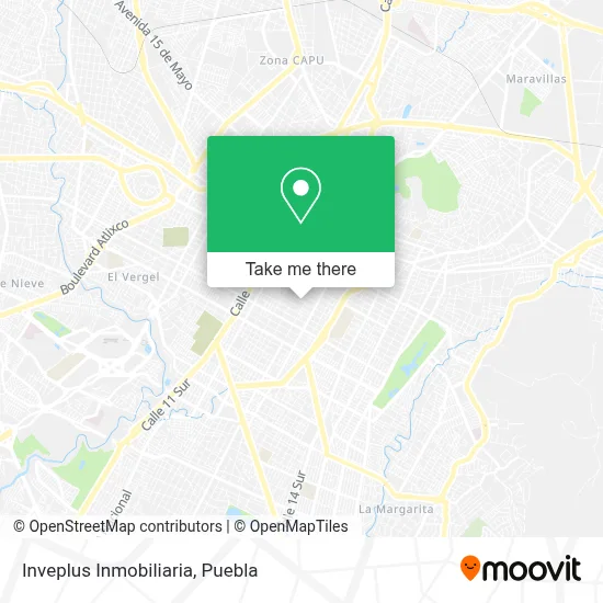 Inveplus Inmobiliaria map