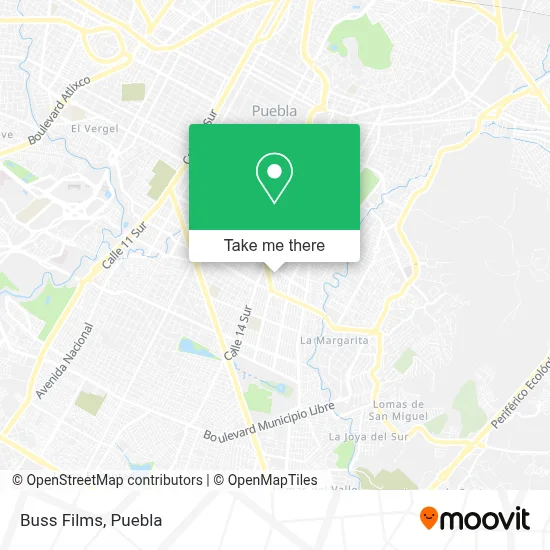 Buss Films map