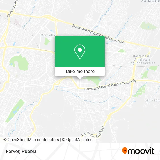 Fervor map