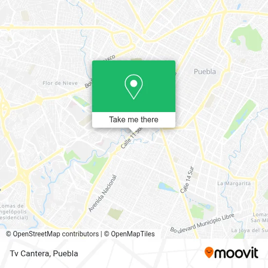 Tv Cantera map