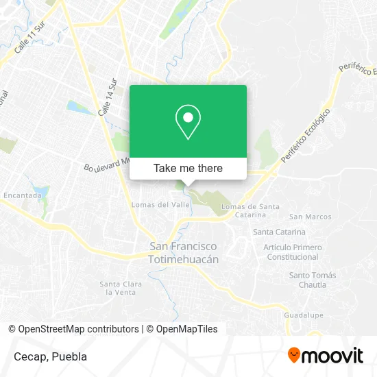 Cecap map
