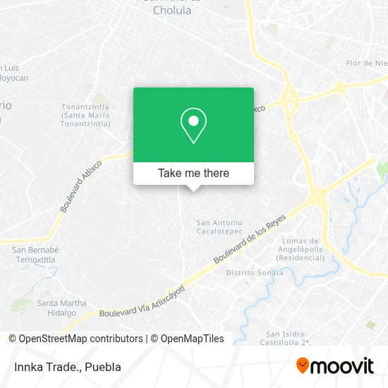 Innka Trade. map