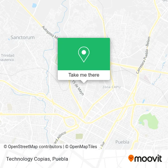 Technology Copias map