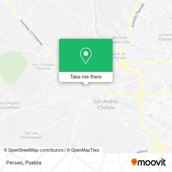 Perseo map
