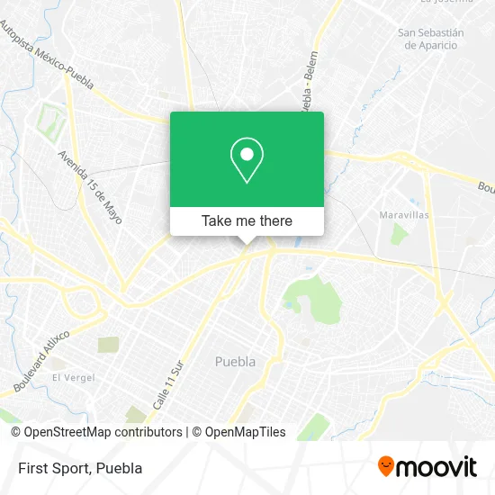 First Sport map
