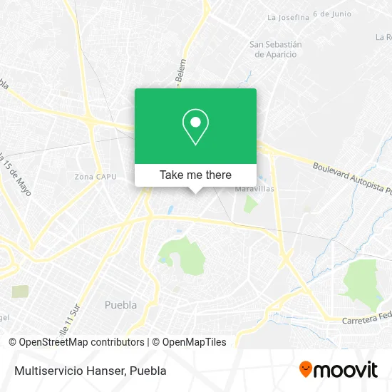 Multiservicio Hanser map