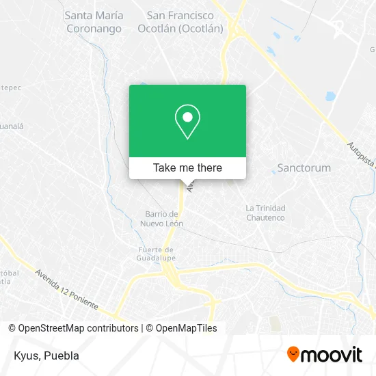 Kyus map