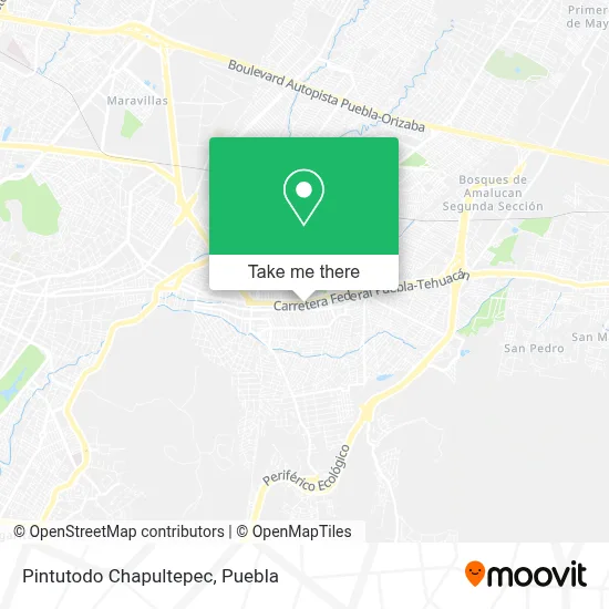 Pintutodo Chapultepec map