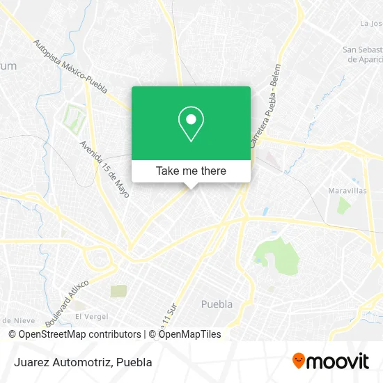 Juarez Automotriz map