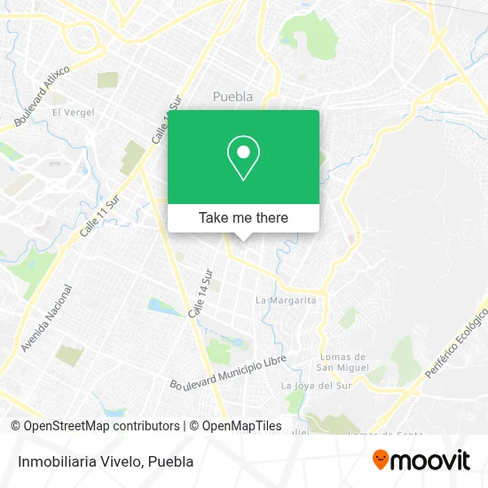 Inmobiliaria Vivelo map