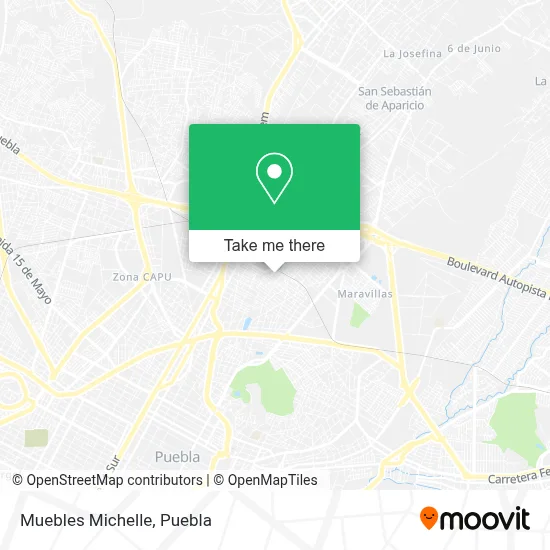 Muebles Michelle map