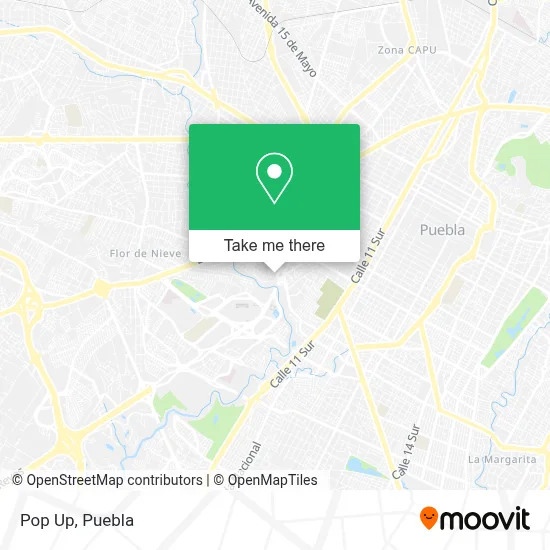 Pop Up map