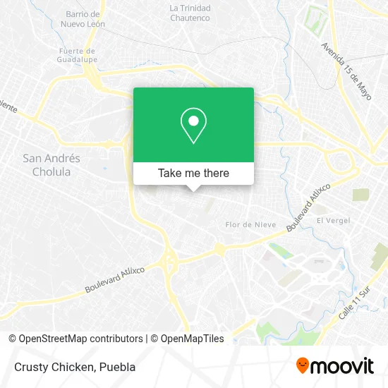 Crusty Chicken map