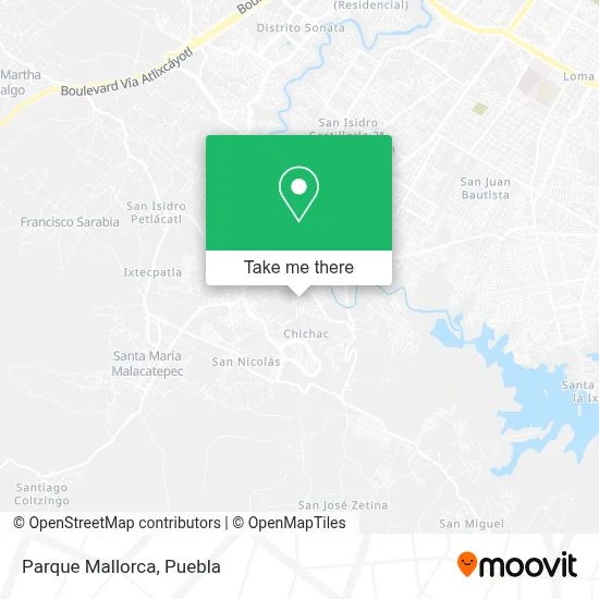 Parque Mallorca map