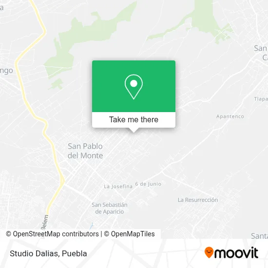 Studio Dalias map