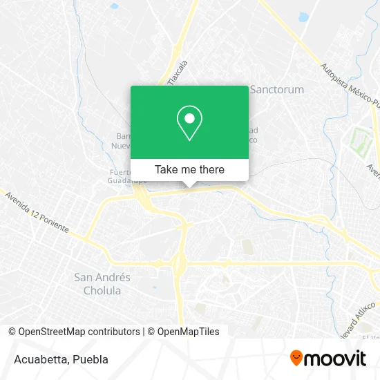 Acuabetta map